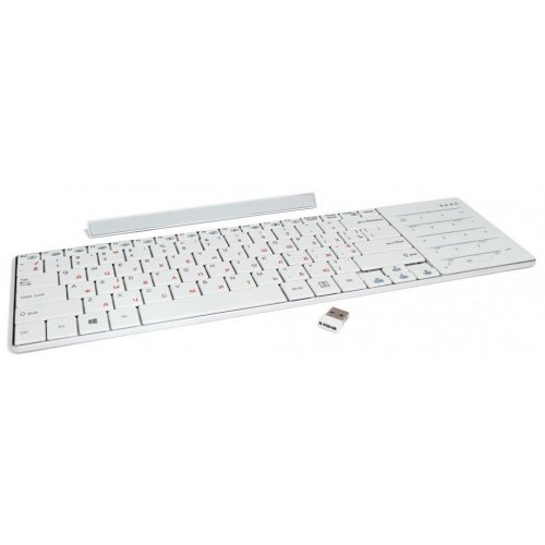 Купить Клавиатура Gembird KB-P8-W-UA White - цена в Харькове, Киеве, Днепре, Одессе
в интернет-магазине Telemart фото