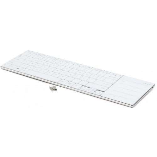 Купить Клавиатура Gembird KB-P8-W-UA White - цена в Харькове, Киеве, Днепре, Одессе
в интернет-магазине Telemart фото