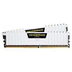 Фото ОЗУ Corsair DDR4 16GB (2x8GB) 3200Mhz Vengeance LPX White (CMK16GX4M2B3200C16W)