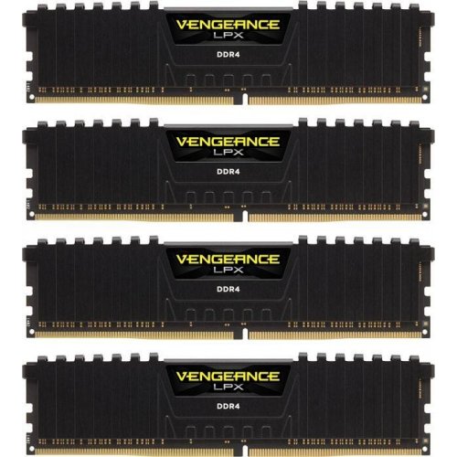 Продать ОЗУ Corsair DDR4 32GB (4x8GB) 2133Mhz Vengeance LPX Black (CMK32GX4M4A2133C15) по Trade-In интернет-магазине Телемарт - Киев, Днепр, Украина фото