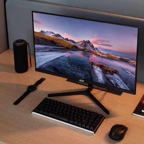 Монітор 2E 23.8" D2423B (2E-D2423B-01.UA) Black купити в Україні: Київ, Львів, Хмельницький, Тернопіль, Івано-Франківськ | Низька ціна, відгуки, характеристики від TELEMART фото