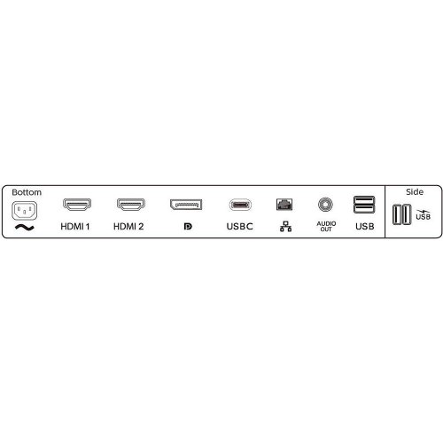 Монітор Philips 27" 279P1/00 Black купити в Україні: Київ, Львів, Хмельницький, Тернопіль, Івано-Франківськ | Низька ціна, відгуки, характеристики від TELEMART фото