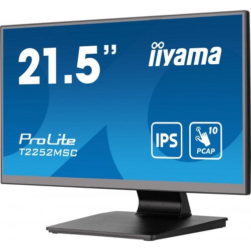 Купить Монитор Iiyama 21.5" ProLite T2252MSC-B2 Black - цена в Харькове, Киеве, Днепре, Одессе
в интернет-магазине Telemart фото