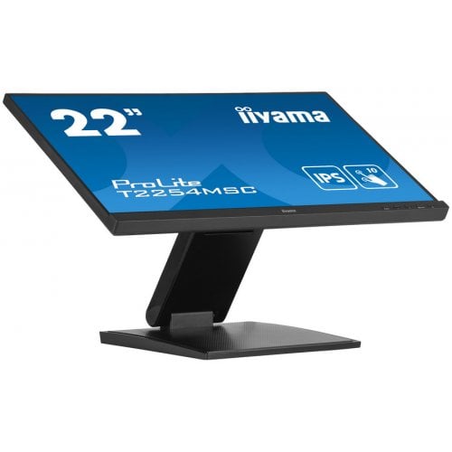 Купити Монітор Iiyama 21.5" ProLite T2254MSC-B1AG Black - ціна в Києві, Львові, Вінниці, Хмельницькому, Франківську, Україні | інтернет-магазин TELEMART.UA фото