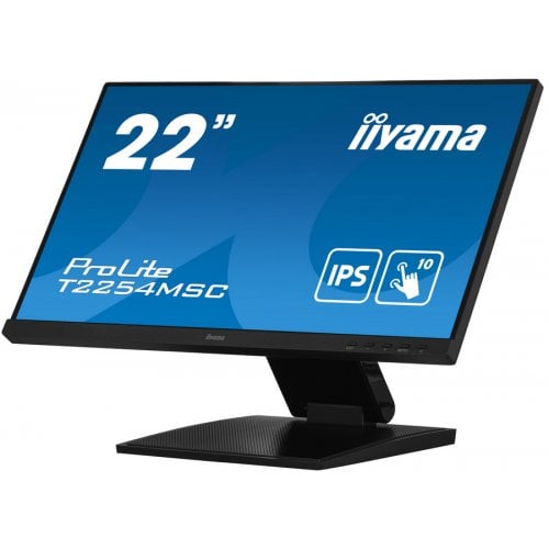 Купити Монітор Iiyama 21.5" ProLite T2254MSC-B1AG Black - ціна в Києві, Львові, Вінниці, Хмельницькому, Франківську, Україні | інтернет-магазин TELEMART.UA фото