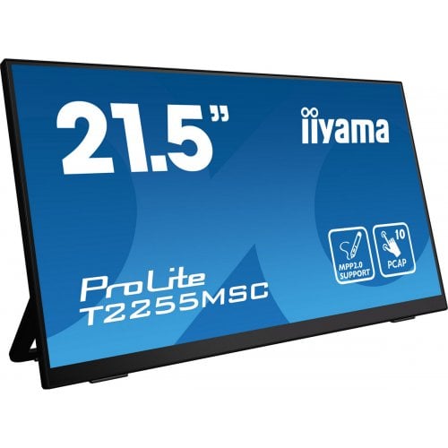 Купити Монітор Iiyama 21.5" ProLite T2255MSC-B1 Black - ціна в Києві, Львові, Вінниці, Хмельницькому, Франківську, Україні | інтернет-магазин TELEMART.UA фото