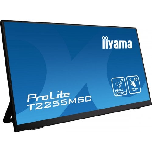 Купити Монітор Iiyama 21.5" ProLite T2255MSC-B1 Black - ціна в Києві, Львові, Вінниці, Хмельницькому, Франківську, Україні | інтернет-магазин TELEMART.UA фото