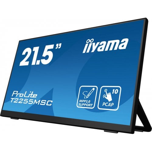 Купити Монітор Iiyama 21.5" ProLite T2255MSC-B1 Black - ціна в Києві, Львові, Вінниці, Хмельницькому, Франківську, Україні | інтернет-магазин TELEMART.UA фото