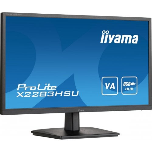 Купить Монитор Iiyama 21.5" ProLite X2283HSU-B1 Black - цена в Харькове, Киеве, Днепре, Одессе
в интернет-магазине Telemart фото