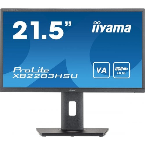 Купити Монітор Iiyama 21.5" ProLite XB2283HSU-B1 Black - ціна в Києві, Львові, Вінниці, Хмельницькому, Франківську, Україні | інтернет-магазин TELEMART.UA фото