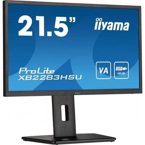 Купити Монітор Iiyama 21.5" ProLite XB2283HSU-B1 Black - ціна в Києві, Львові, Вінниці, Хмельницькому, Франківську, Україні | інтернет-магазин TELEMART.UA фото