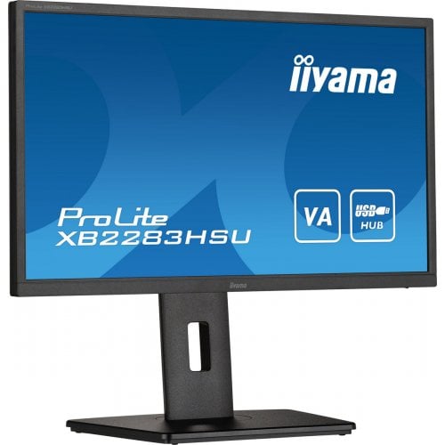 Купити Монітор Iiyama 21.5" ProLite XB2283HSU-B1 Black - ціна в Києві, Львові, Вінниці, Хмельницькому, Франківську, Україні | інтернет-магазин TELEMART.UA фото