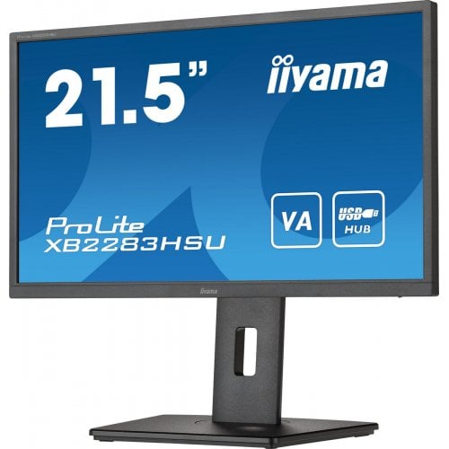 Купить Монитор Iiyama 21.5" ProLite XB2283HSU-B1 Black - цена в Харькове, Киеве, Днепре, Одессе
в интернет-магазине Telemart фото