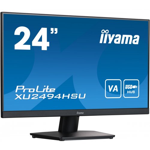 Купить Монитор Iiyama 23.8" ProLite XU2494HSU-B2 Black - цена в Харькове, Киеве, Днепре, Одессе
в интернет-магазине Telemart фото