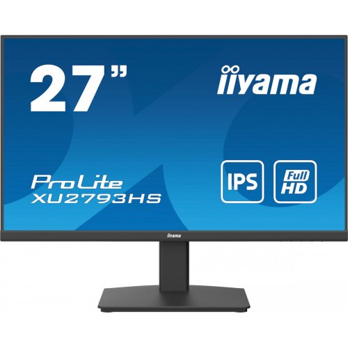 Купить Монитор Iiyama 27" ProLite XU2793HS-B5 Black - цена в Харькове, Киеве, Днепре, Одессе
в интернет-магазине Telemart фото