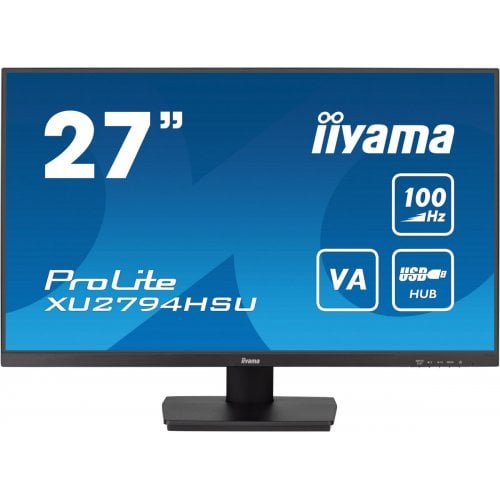 Купить Монитор Iiyama 27" ProLite XU2794HSU-B6 Black - цена в Харькове, Киеве, Днепре, Одессе
в интернет-магазине Telemart фото