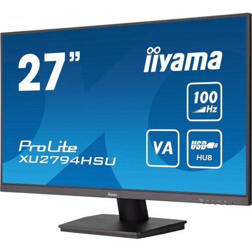 Купить Монитор Iiyama 27" ProLite XU2794HSU-B6 Black - цена в Харькове, Киеве, Днепре, Одессе
в интернет-магазине Telemart фото