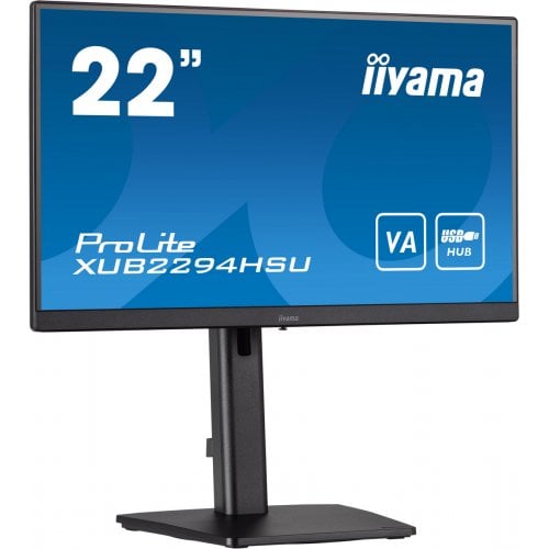 Купити Монітор Iiyama 21.5" ProLite XUB2294HSU-B2 Black - ціна в Києві, Львові, Вінниці, Хмельницькому, Франківську, Україні | інтернет-магазин TELEMART.UA фото