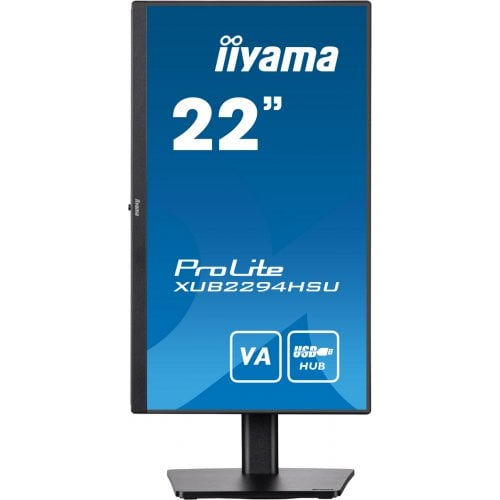 Купить Монитор Iiyama 21.5" ProLite XUB2294HSU-B2 Black - цена в Харькове, Киеве, Днепре, Одессе
в интернет-магазине Telemart фото