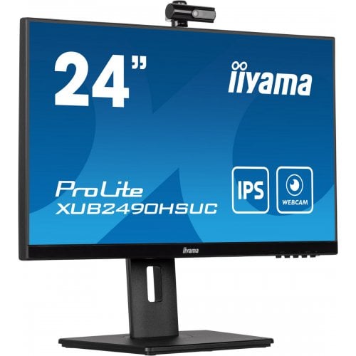 Купити Монітор Iiyama 23.8" ProLite XUB2490HSUC-B5 Black - ціна в Києві, Львові, Вінниці, Хмельницькому, Франківську, Україні | інтернет-магазин TELEMART.UA фото