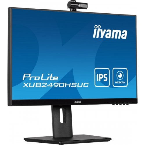 Купити Монітор Iiyama 23.8" ProLite XUB2490HSUC-B5 Black - ціна в Києві, Львові, Вінниці, Хмельницькому, Франківську, Україні | інтернет-магазин TELEMART.UA фото