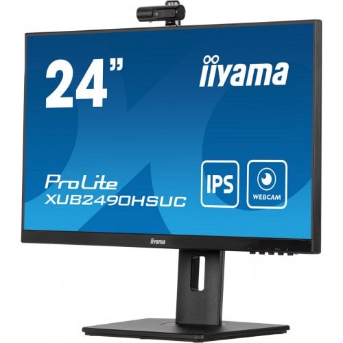 Купити Монітор Iiyama 23.8" ProLite XUB2490HSUC-B5 Black - ціна в Києві, Львові, Вінниці, Хмельницькому, Франківську, Україні | інтернет-магазин TELEMART.UA фото