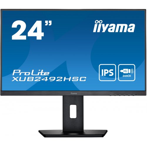 Купить Монитор Iiyama 24" ProLite XUB2492HSC-B5 Black - цена в Харькове, Киеве, Днепре, Одессе
в интернет-магазине Telemart фото