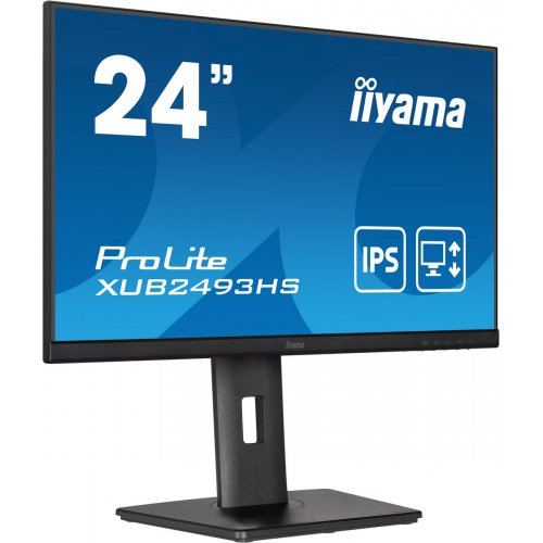 Купить Монитор Iiyama 23.8" ProLite XUB2493HS-B5 Black - цена в Харькове, Киеве, Днепре, Одессе
в интернет-магазине Telemart фото