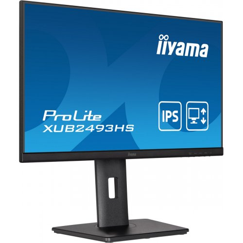 Купить Монитор Iiyama 23.8" ProLite XUB2493HS-B5 Black - цена в Харькове, Киеве, Днепре, Одессе
в интернет-магазине Telemart фото