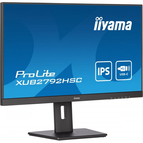 Купить Монитор Iiyama 27" ProLite XUB2792HSC-B5 Black - цена в Харькове, Киеве, Днепре, Одессе
в интернет-магазине Telemart фото