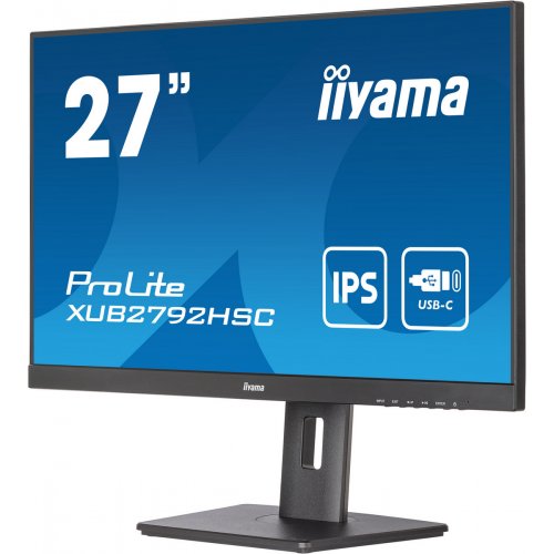 Купить Монитор Iiyama 27" ProLite XUB2792HSC-B5 Black - цена в Харькове, Киеве, Днепре, Одессе
в интернет-магазине Telemart фото