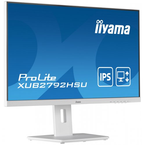 Купить Монитор Iiyama 27" ProLite XUB2792HSU-W5 White - цена в Харькове, Киеве, Днепре, Одессе
в интернет-магазине Telemart фото