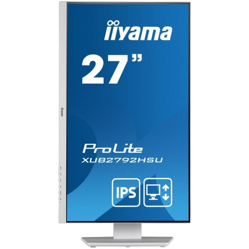 Купить Монитор Iiyama 27" ProLite XUB2792HSU-W5 White - цена в Харькове, Киеве, Днепре, Одессе
в интернет-магазине Telemart фото