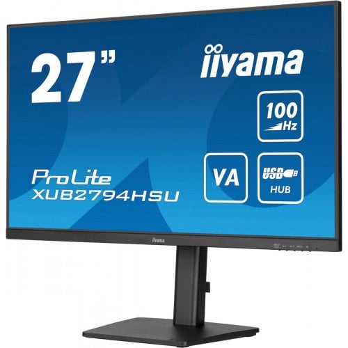 Купить Монитор Iiyama 27" ProLite XUB2794HSU-B6 Black - цена в Харькове, Киеве, Днепре, Одессе
в интернет-магазине Telemart фото