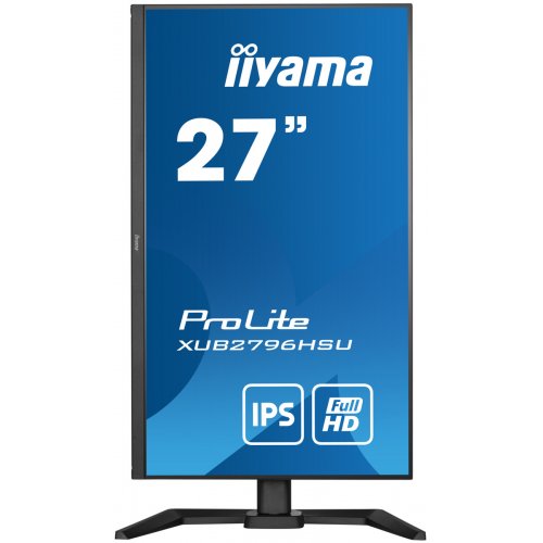 Купить Монитор Iiyama 27" ProLite XUB2796HSU-B5 Black - цена в Харькове, Киеве, Днепре, Одессе
в интернет-магазине Telemart фото