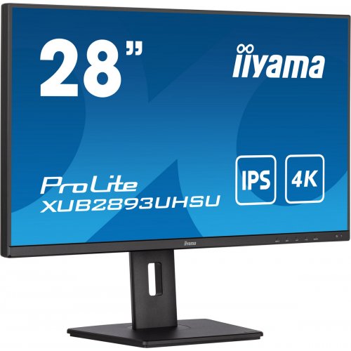 Купить Монитор Iiyama 28" ProLite XUB2893UHSU-B5 Black - цена в Харькове, Киеве, Днепре, Одессе
в интернет-магазине Telemart фото