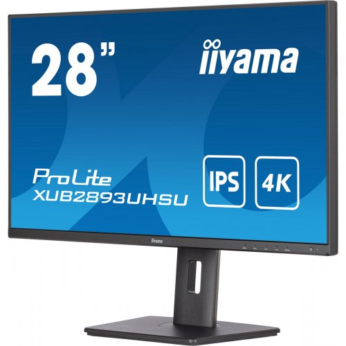 Купить Монитор Iiyama 28" ProLite XUB2893UHSU-B5 Black - цена в Харькове, Киеве, Днепре, Одессе
в интернет-магазине Telemart фото