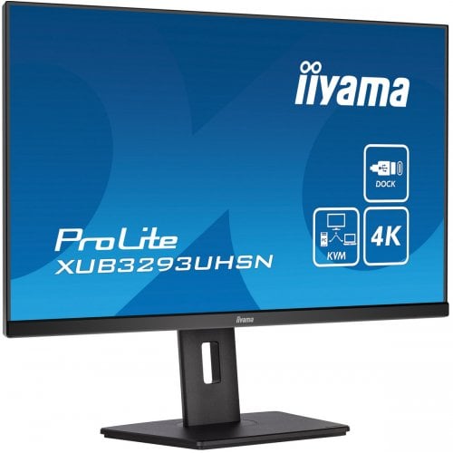 Купити Монітор Iiyama 31.5" ProLite XUB3293UHSN-B5 Black - ціна в Києві, Львові, Вінниці, Хмельницькому, Франківську, Україні | інтернет-магазин TELEMART.UA фото