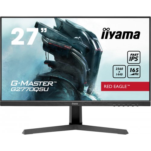 Купить Монитор Iiyama 27" G-Master G2770QSU-B1 Black - цена в Харькове, Киеве, Днепре, Одессе
в интернет-магазине Telemart фото