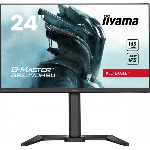 Купить Монитор Iiyama 23.8" G-Master GB2470HSU-B5 Black - цена в Харькове, Киеве, Днепре, Одессе
в интернет-магазине Telemart фото