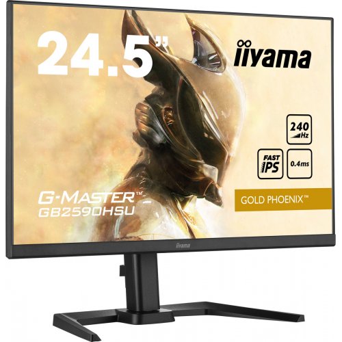 Купить Монитор Iiyama 24.5" G-Master GB2590HSU-B5 Black - цена в Харькове, Киеве, Днепре, Одессе
в интернет-магазине Telemart фото