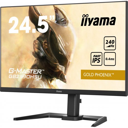 Купить Монитор Iiyama 24.5" G-Master GB2590HSU-B5 Black - цена в Харькове, Киеве, Днепре, Одессе
в интернет-магазине Telemart фото