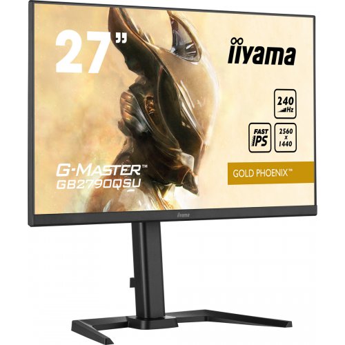 Купить Монитор Iiyama 27" G-Master GB2790QSU-B5 Black - цена в Харькове, Киеве, Днепре, Одессе
в интернет-магазине Telemart фото