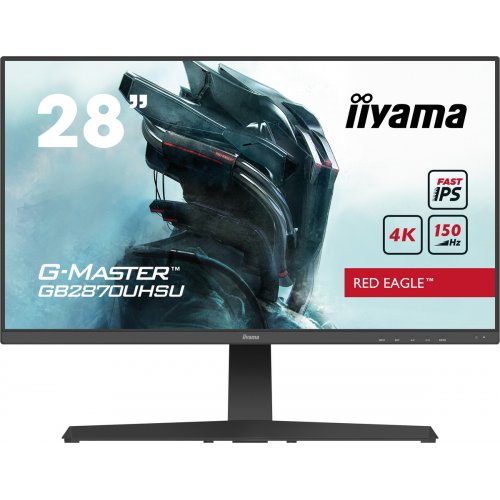 Купить Монитор Iiyama 28" G-Master GB2870UHSU-B1 Black - цена в Харькове, Киеве, Днепре, Одессе
в интернет-магазине Telemart фото