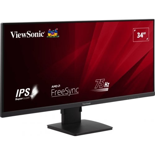 Купить Монитор ViewSonic 34.1" VA3456-MHDJ Black - цена в Харькове, Киеве, Днепре, Одессе
в интернет-магазине Telemart фото