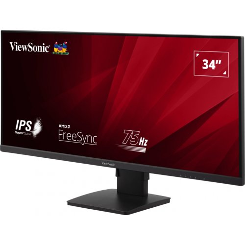 Купить Монитор ViewSonic 34.1" VA3456-MHDJ Black - цена в Харькове, Киеве, Днепре, Одессе
в интернет-магазине Telemart фото