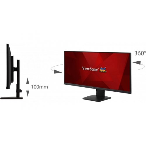 Купить Монитор ViewSonic 34.1" VA3456-MHDJ Black - цена в Харькове, Киеве, Днепре, Одессе
в интернет-магазине Telemart фото