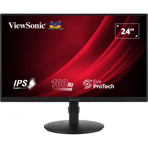 Купить Монитор ViewSonic 23.8" VG2408A Black - цена в Харькове, Киеве, Днепре, Одессе
в интернет-магазине Telemart фото