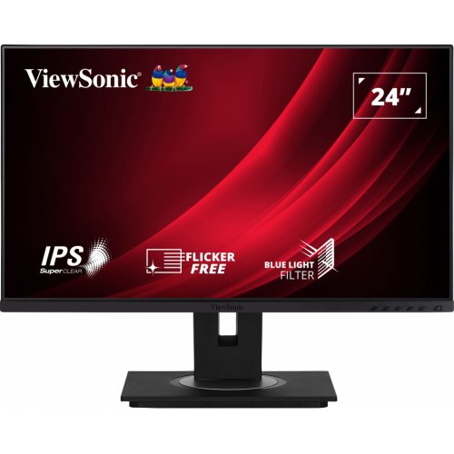 Купить Монитор ViewSonic 23.8" VG2448A-2 Black - цена в Харькове, Киеве, Днепре, Одессе
в интернет-магазине Telemart фото