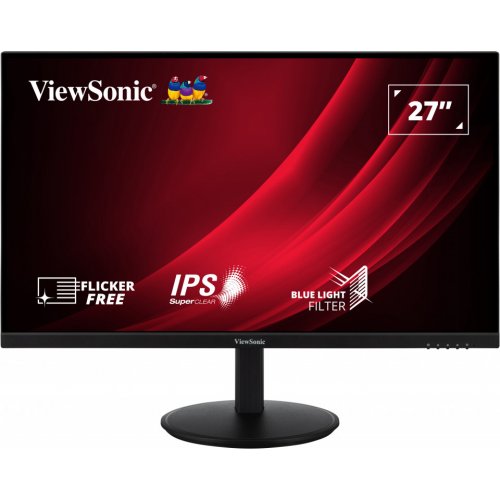 Купить Монитор ViewSonic 27" VG2709-2K-MHD Black - цена в Харькове, Киеве, Днепре, Одессе
в интернет-магазине Telemart фото